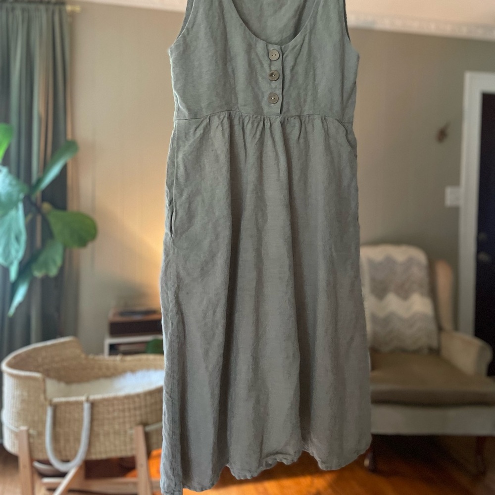 Kira Jane Linen Dress
